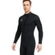 thumbnail image 5 of Sela de buceo 3mm trajes de neopreno SCR traje de buceo de neopreno de una pieza traje de surf cuerpo completo para bucear snorkeling surf nadando negro xxl sidaley OD003294-05, 5 of 7