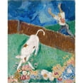 thumbnail image 2 of Cyprián Majerník 15x18 Gold Ornate Wood Frame and Double Matted Museum Art Print Titled - Calf (1932), 2 of 4