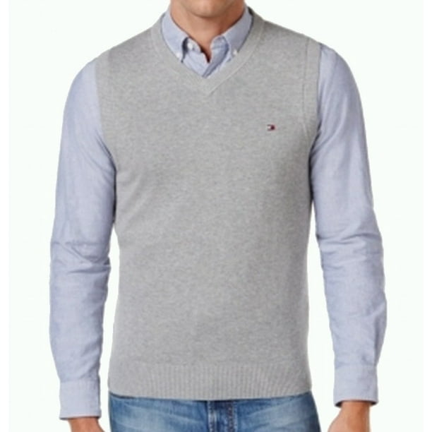 gray tommy hilfiger sweater