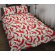 thumbnail image 1 of Juego de cama edredón con estampado de chile rojo, 1 of 5