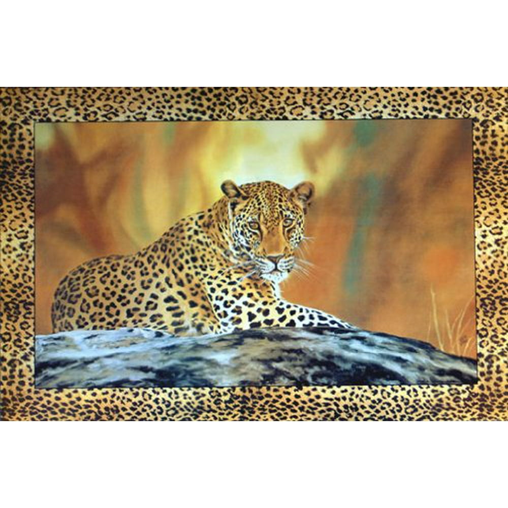 Leopard Art Print Amazing Poster New 24x36
