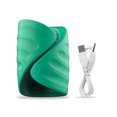 thumbnail image 5 of Male Masturbator Penis Training Vibrator, Sex Toys for Men 9 Modes Vibrating Trainer Stimulator Masturbation Cup Massager, Green, 5 of 6