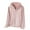 Pink, variant on CFLVAEK Plus Size Womens UPF 50+ Sun Protection Shirts Lightweight Full Zip Long Sleeve Jackets with Hood Summer Hiking Fishing Rash Guard with Pockets