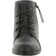 thumbnail image 3 of Easy Street Womens Becker Faux Leather Block Heel Ankle Boots, 3 of 3