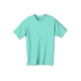 thumbnail image 1 of Hanes Authentic TAGLESS Kid`s Cotton T-Shirt, M, Clean Mint, 1 of 3