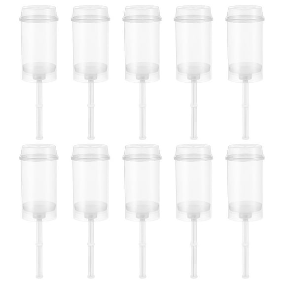 GOOHOCHY Push Pop Containers Cylinder Shape for Home Users 10Set 7x1.8x1.8in