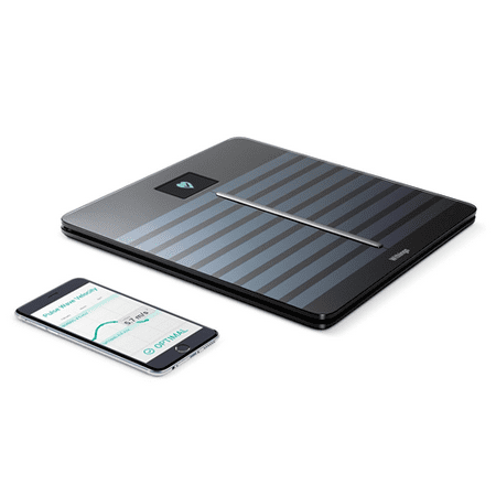 Withings Body Cardio - Heart Health and Body Composition Wi-Fi Scale, Black 70153503 -