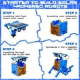 thumbnail image 3 of JUGAAD LIFE STEM Toys 13-in-1 Solar Power Robots Toys Set, DIY Building Science Educational Robotics Kit for Age 8-12 Boys Girls Kids, Birthday Gift for 8 9 10 11 Years Old Blue, 3 of 7