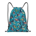 thumbnail image 1 of Zufioo Sac de Sport Imprimé Mario Sac à Cordon de Gym Lavable en Machine Sac à Dos à Cordon Robuste pour Hommes Femmes-Moyen, 1 of 6