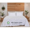 thumbnail image 2 of RUVANTI 100% Organic Cotton Sheets - Twin XL Sheet Sets - 3 Piece Percale Weave Bedding, Crisp, Cooling & Breathable, Soft & Durable, 16" Deep Pocket, Hotel Quality Sábanas - Field Flower, 2 of 7