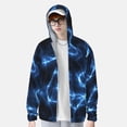 thumbnail image 2 of KLL Veste à Capuche Extérieure Protection Solaire UPF 50+ pour Hommes et Femmes, Manches Longues, Pêche, Randonnée, Performance - 3TG, 2 of 7