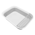 thumbnail image 1 of Cat Litter Tray, Professional Open Cat Litter Box Collapsible Easy To Clean Open Air Kitty Litter Pan  With Baffle Scoop For Bedroom Indoor, 1 of 8