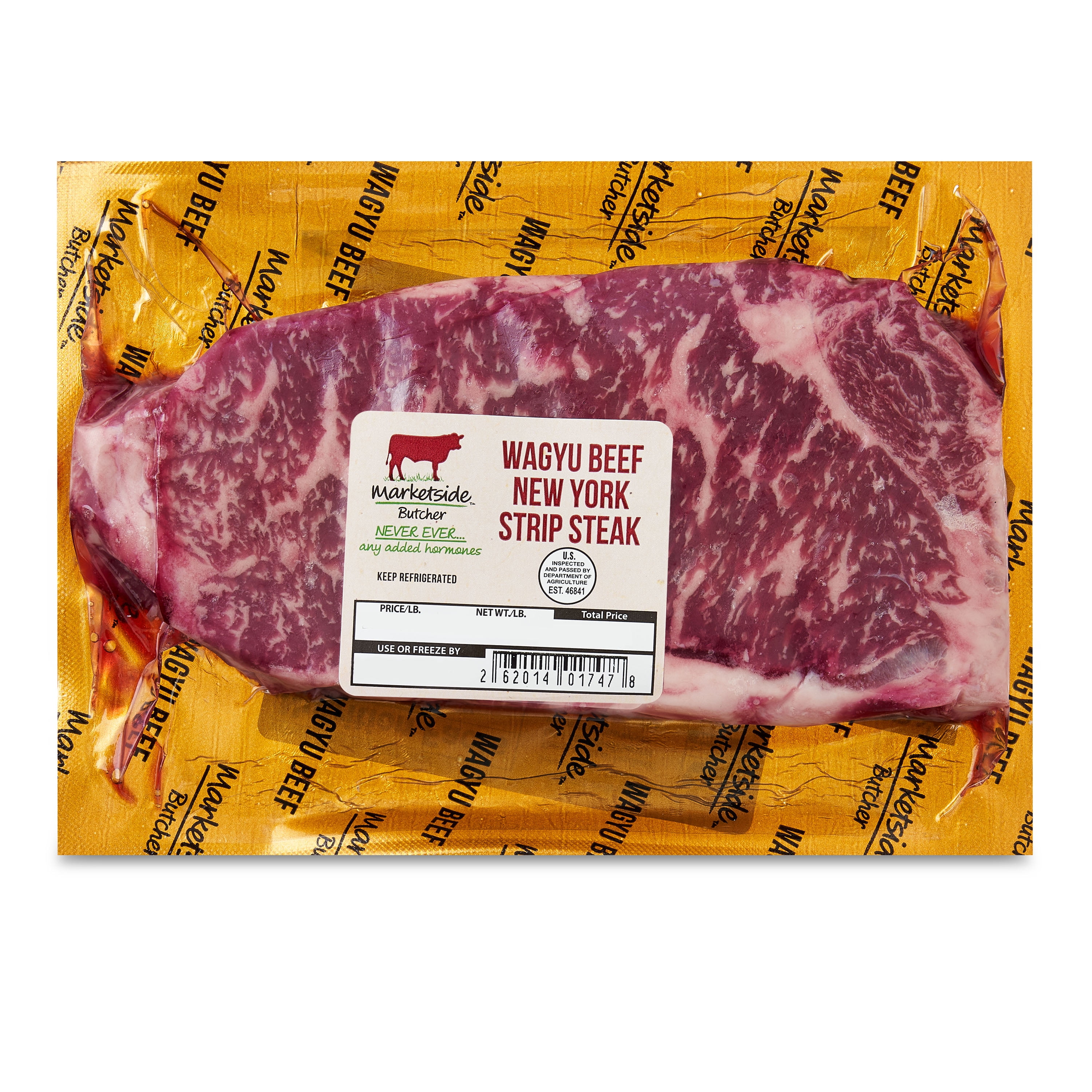 Marketside Butcher Wagyu Beef New York Strip Steak, 0.380.77 lb (Fresh