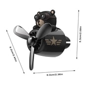 Automobile Vent Incense Cacacece Bear Car Air Perfume Automotive Fragrance for Vehicle Freshness and Aromatherapy