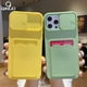 thumbnail image 2 of Funda blanda para teléfono con tarjetero para iPhone 14 13 12 11 Pro Max X XR XS Max 6 6S 7 8 Plus, funda protectora deslizante para cámara Tan Jianjun unisex, 2 of 2