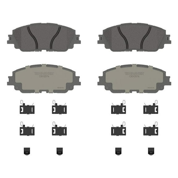 Front Brake Pad Set - Compatible with 2018 - 2023 Toyota Camry 2019 2020 2021 2022