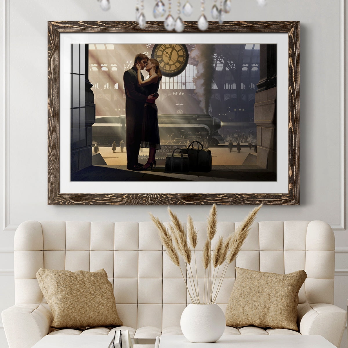 Au Revoir-Premium Framed Print - Ready to Hang
