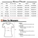 thumbnail image 3 of Fiudx Camisetas para Mujer Blusa de Encaje con Cuello Redondo y Manga Corta con Estampado para Mujer, 3 of 5