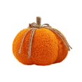 thumbnail image 1 of Way To Celebrate Sherpa Pumpkin Decoration, Diameter 7 inch, Orange colour, 1 of 4
