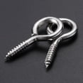 thumbnail image 2 of BESTOMZ 25pcs Screw Eye Pin Peg Bails Jewelry Making Findings for Crafting, 2 of 7