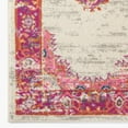 thumbnail image 2 of Nourison Passion Persian Ivory/Fuchsia 2'2" x 7'6" Area Rug, (2x8), 2 of 8
