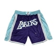 thumbnail image 1 of Bulls Retro Embroidered Drawstring Cropped Basketball Shorts Training Shorts, 1 of 3