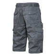 thumbnail image 5 of APEXFWDT Mens Cargo Shorts Multi Pockets Hiking Shorts for Men Big and Tall Regular Fit Elastic Waist Cotton Cargo Long Shorts, 5 of 5