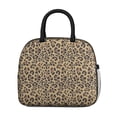 thumbnail image 2 of Womens Brown and Black Leopard Print Lunch Box for Work,Insulated Lunch Bag for Women,Loncheras Para Mujer,Leakproof Adult Lunch Bag for Work,Beach,Travel,Picnic,Camping, 2 of 7