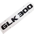 thumbnail image 1 of ZWEIP Car Rear Tail Emblem Number Letters Car Sticker For Mercedes Benz GLK 300 GLK300 Chrome Silver/ Matte Black, 1 of 2