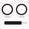 thumbnail image 2 of 1pc Polishing Pad 6 Inches Car Buffing Sponge for Automobiles Yachts Moderate Scratch Oxidation Defect Removal Black Fine Polishing, 2 of 7