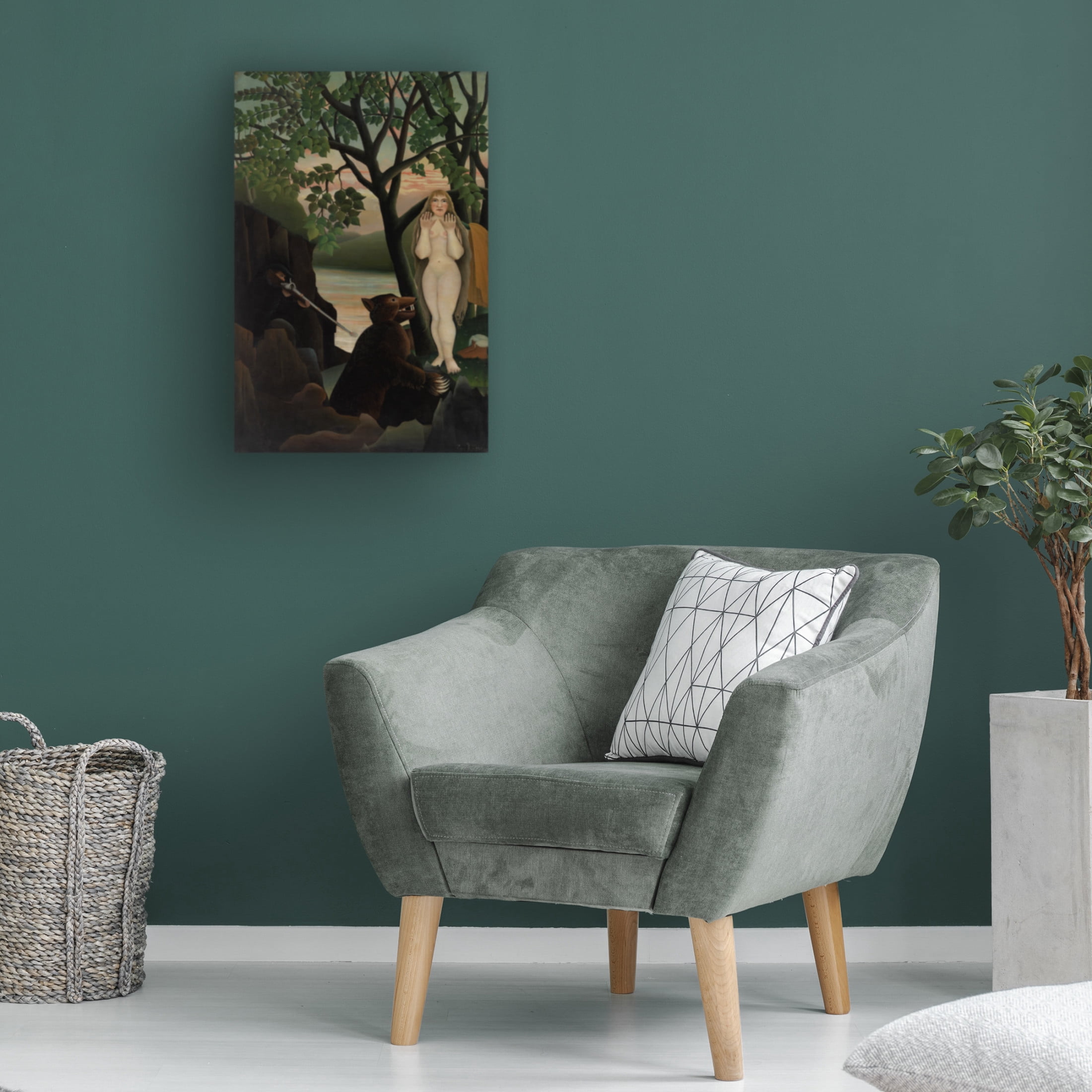 Trademark Fine Art Pictufy Mauvaise Surprise Canvas Wall Art