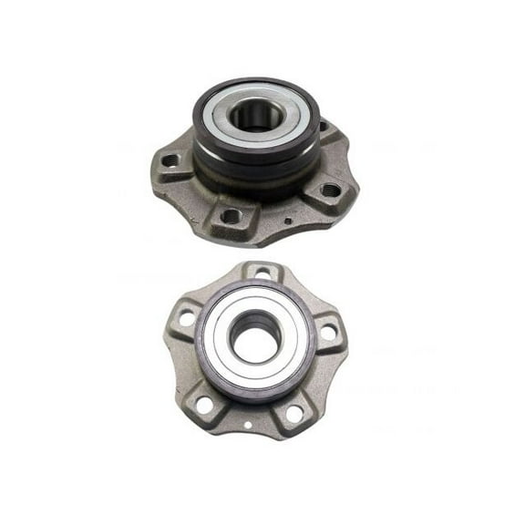 Rear Wheel Hub and Bearing Kit 2 Piece - Compatible with 2009 - 2020 Audi A4 2010 2011 2012 2013 2014 2015 2016 2017 2018 2019