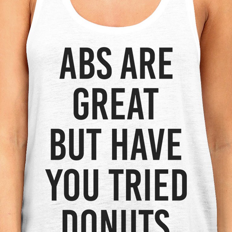 Abs Are Great Womens Black Muscle Tanks Funny Gym Shirts Gift Ideas - 365  IN LOVE - Matching Gifts Ideas