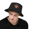 thumbnail image 3 of Fall Flamingo Pumpkin Bucket Hat For Womens And Mens Outdoor Beach Fisherman Hat Sun Hat, 3 of 8
