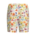 thumbnail image 4 of Picia Insects In Plants Pajama Shorts for Men, Men's Pajama Bottoms, Sleepwear,Short Pajama Pants-Large, 4 of 9