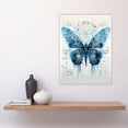 thumbnail image 2 of Butterfly Robot Hybrid Secret Military Schematic Blueprint Futuristic Complex Arcane Manuscript Gift For Him Man Cave Large Wall Art Poster Print Thick Paper 18X24 Inch, 2 of 5