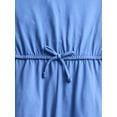 thumbnail image 2 of Wonder Nation Girls Sleeveless Cargo Jumpsuit, Sizes XS-XXL, 2 of 3