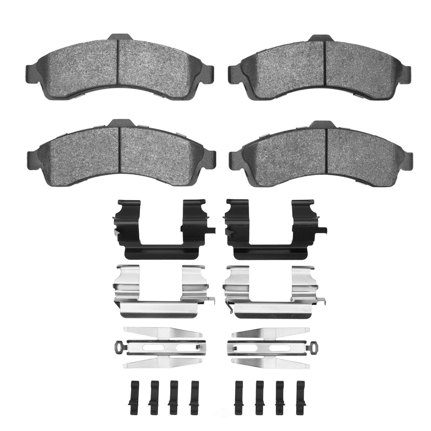 Dynamic Friction Company 1214-0882-01 DFC Heavy Duty Pads and Hardware Kit