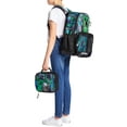 thumbnail image 5 of Minecraft Creeper 17" Laptop Backpack and Lunch Bag Set, 4-Piece, Black, 5 of 6