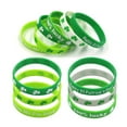 thumbnail image 4 of ZPAQI Saint Patrick'S Day Silicone Irish Festival Wristband Shamrock Clover Bracelet, 4 of 16