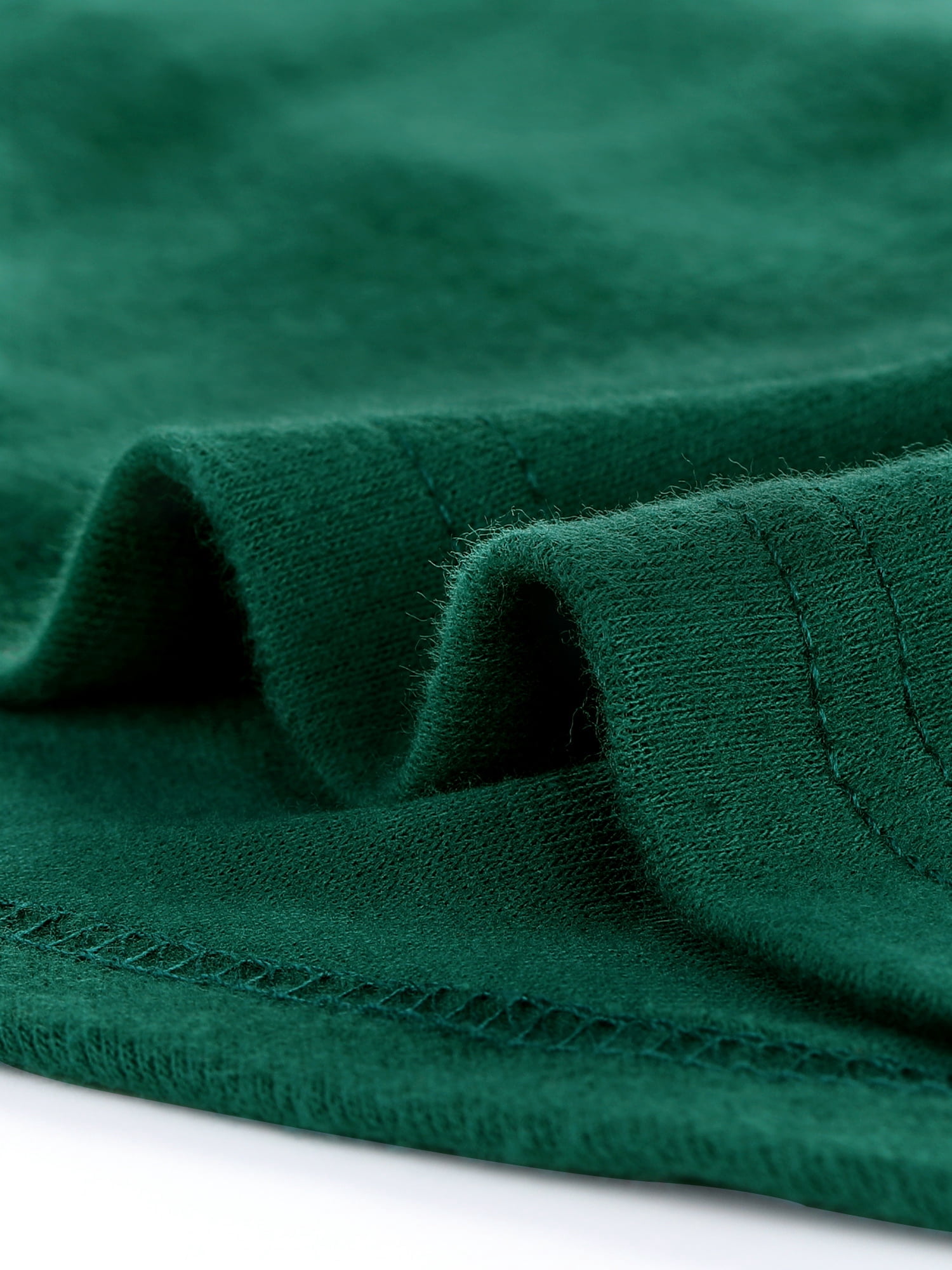DARING DIVA V Neck Knitted Buttons Decor Ruched Blouse Top S Green