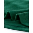 thumbnail image 6 of INSPIRE CHIC Women's Ruched Blouse Button Decor V Neck 3/4 Sleeve Solid Knit Top XL Green, 6 of 7