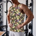 thumbnail image 5 of KLL Ladybugs And Flowers On A Wooden Print Men's Muscle Gym Workout Stringer Tank Tops Bodybuilding Fitness T-Shirts Tank Tops Men-X-Large, 5 of 7