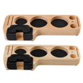 thumbnail image 5 of Universal Wooden Coffee Tamper Stand Presser Holder For Espresso Puck Screen Tamping Station Distribution Lever Tool Tamper Mat, 5 of 5