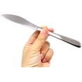 thumbnail image 4 of 3PCS 304 Stainless Steel Flatware Set Portable Reusable Cutlery Set with a Blue Plastic Box- Knife, Fork, Spoon, 4 of 7