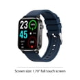 thumbnail image 3 of Reloj glucómetro compatible con Bluetooth 5.0 Monitoreo de glucosa en sangre para hombres y mujeres JShteea El nuevo, 3 of 6