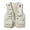 A-White, variant on Mens Fishing Hunting Vest Lightweight Outdoor Full Zip Travel Utility Vest V Neck Work Jacket with Multi Pocket B-Orange