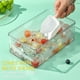 thumbnail image 3 of Máquina para Hacer Cubitos de Hielo (2023), Moldes para Cubitos de Hielo, Hielera para Refrigeradores Domésticos Pequeños, Rejilla de Hielo de Fácil Liberación con Tapa., 3 of 5