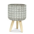 thumbnail image 1 of Dot Tripod Planter, 1 of 2