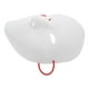 thumbnail image 3 of Máscara de antifaz para hombre, ideal para disfraces de cosplay, fiestas de disfraces y manualidades. Máscara blanca para Halloween y carnaval., 3 of 8